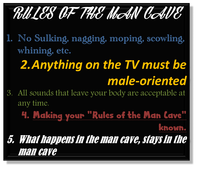rules of a man cave