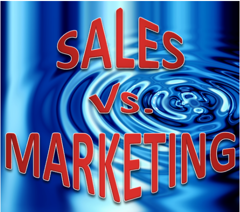 sales vs. marketing