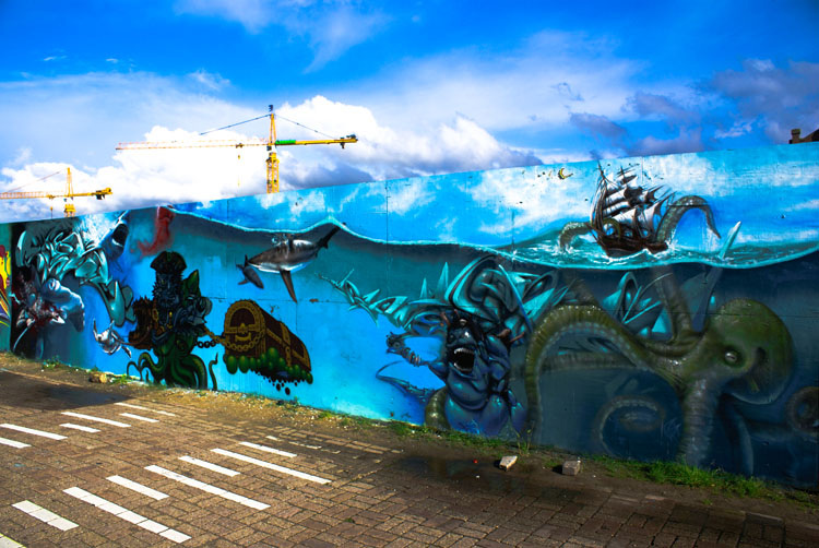 graffiti mural